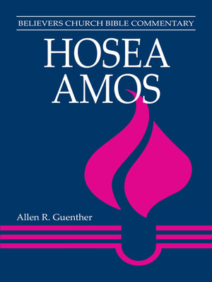 cover image of Hosea, Amos